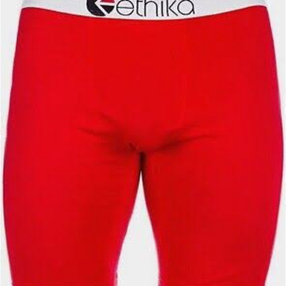 Ethika Red Boxer Briefs